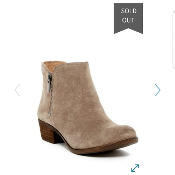 Lucky Brand Shoes - ❌SOLD❌ Lucky Brand suede booties